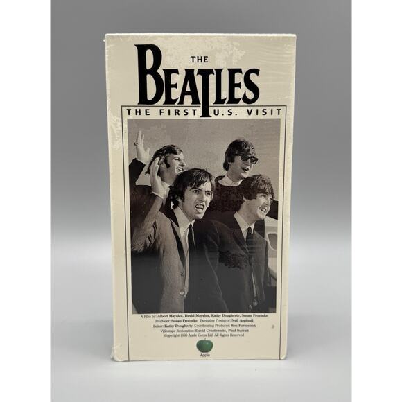 The Beatles: The First US Visit VHS Tape SEALED - Picture 1 of 5